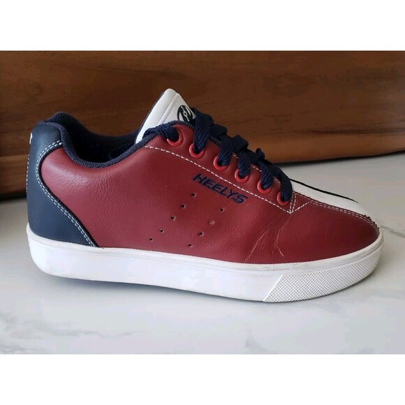 Heelys ALLEY Skate Red/Blue/White Shoe Youth 4 - Picture 1 of 8